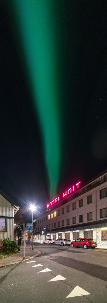 Hotel Front - Evening/Night