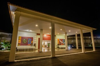 Hotel Front - Evening/Night