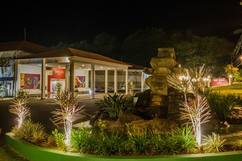 Hotel Front - Evening/Night