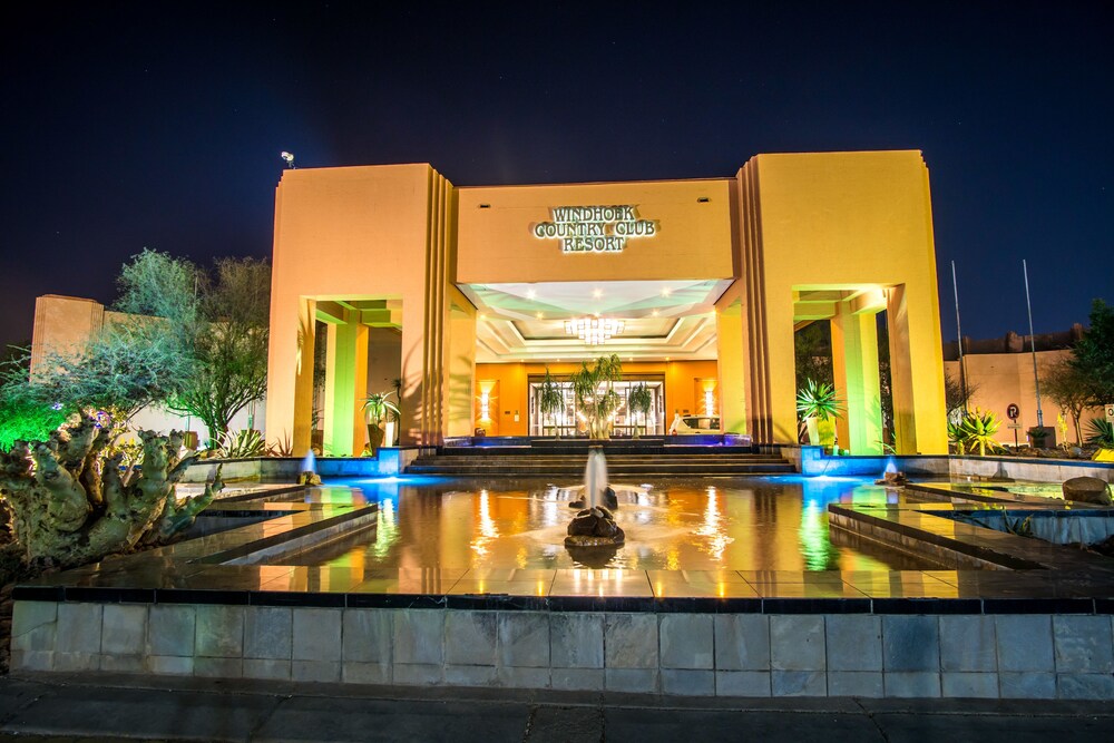 Hotel Front - Evening/Night