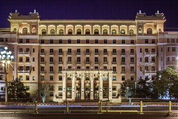 Hotel Front - Evening/Night