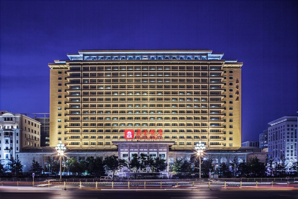 Hotel Front - Evening/Night