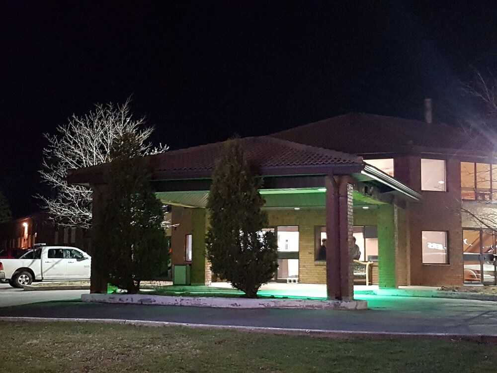 Hotel Front - Evening/Night