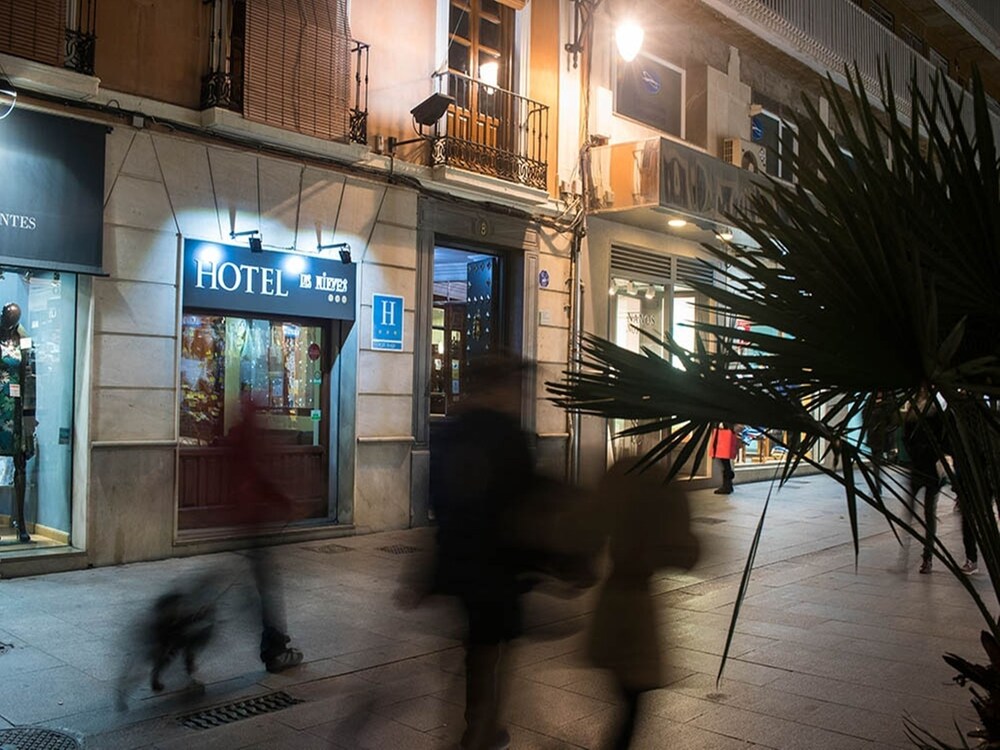 Hotel Front - Evening/Night