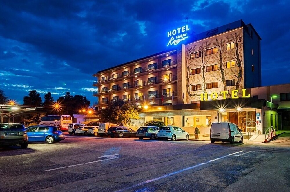 Hotel Front - Evening/Night