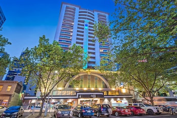 Hotel Front - Evening/Night