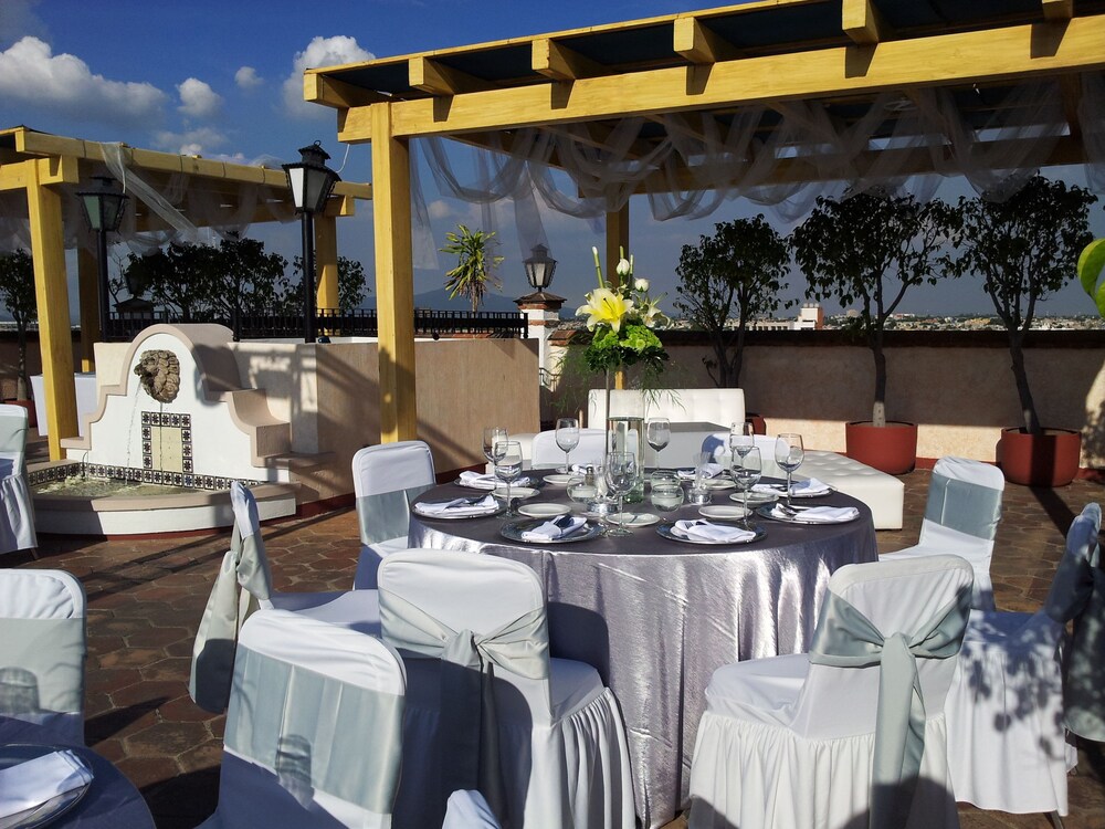 Zona para bodas al aire libre