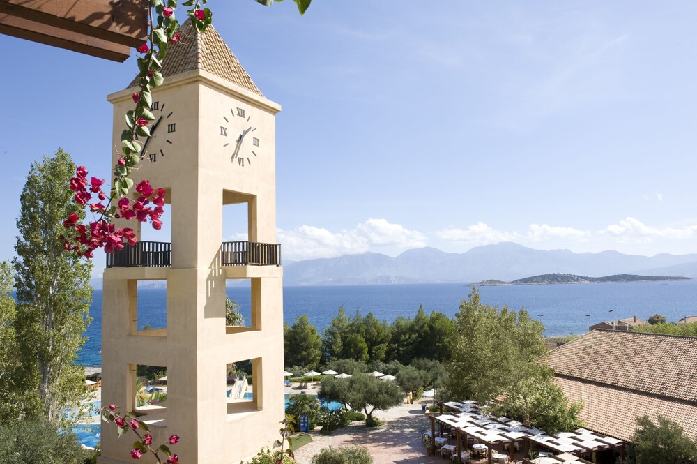 Blick vom Hotel