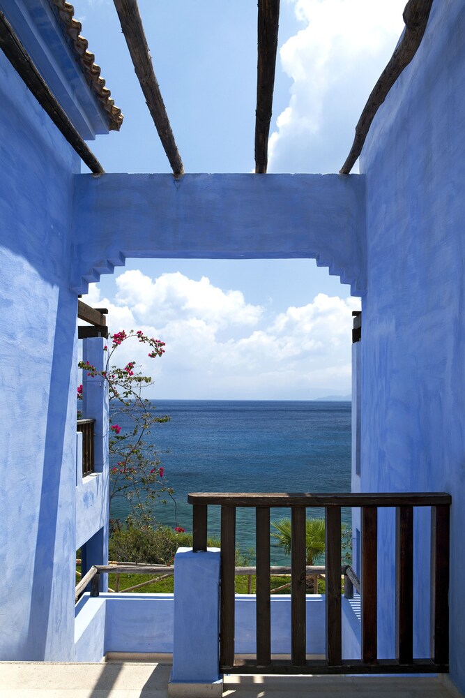 Blick vom Hotel