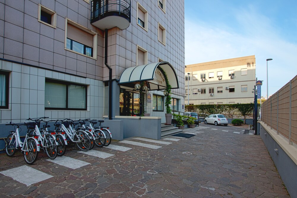 Façade de l'hôtel