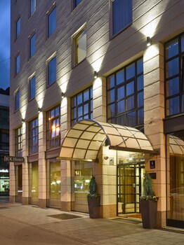 Hotel Front - Evening/Night