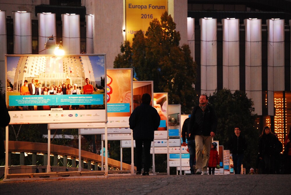 Hotel Front - Evening/Night