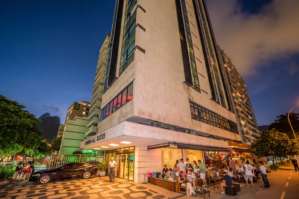 Hotel Front - Evening/Night