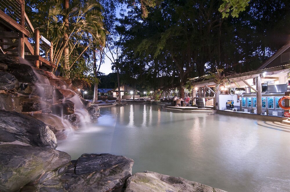 Pool Waterfall