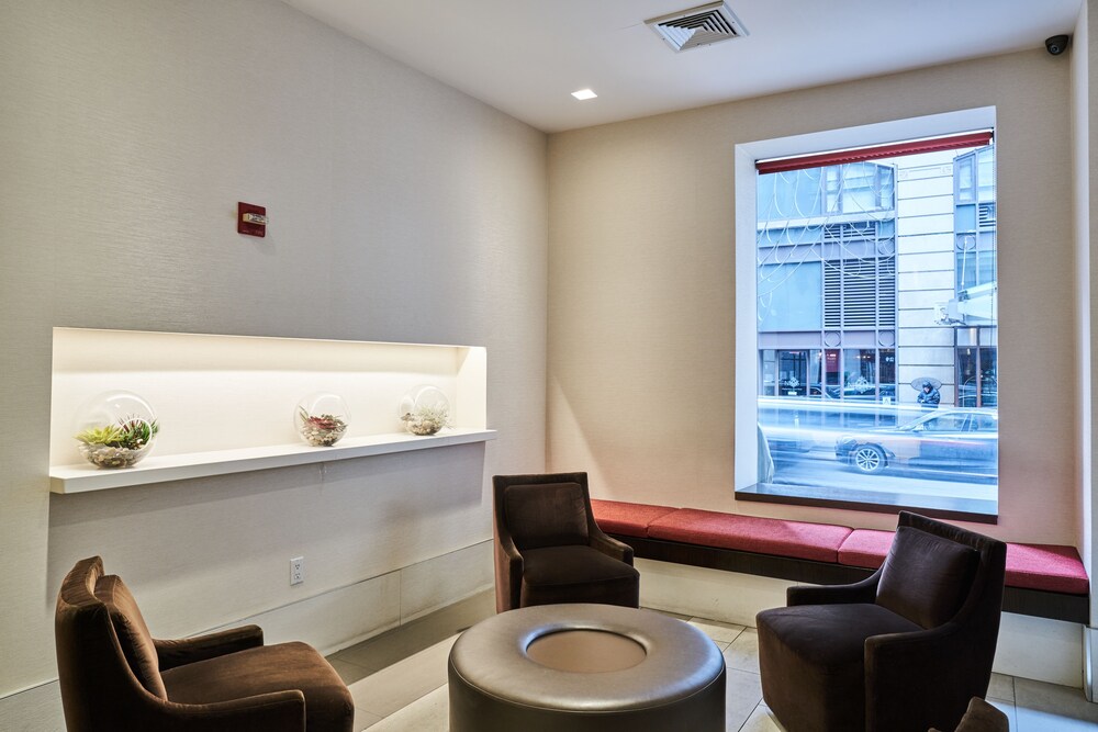 Lobby seating area