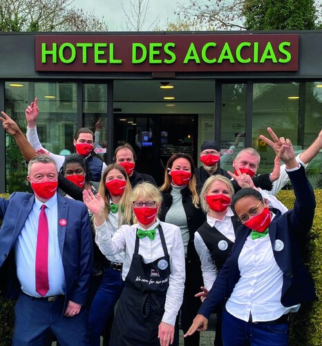 Logis Hotel Restaurant des Acacias Lille Tourcoing