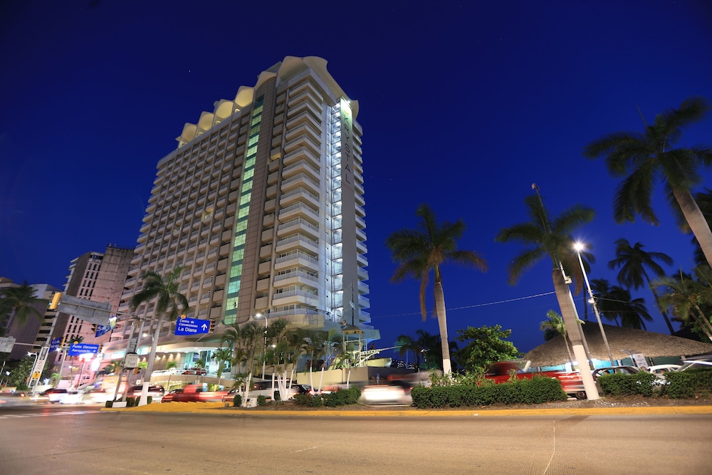 Hotel Front - Evening/Night