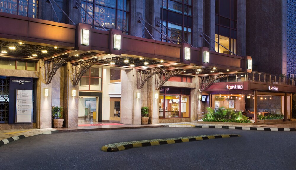 Hotel Front - Evening/Night