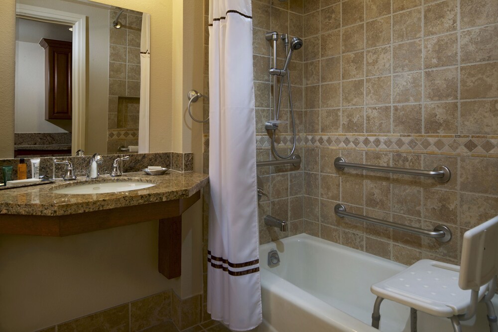 Room, 1 King Bed, Accessible, Bathtub (Mobility & Hearing) - Bathroom