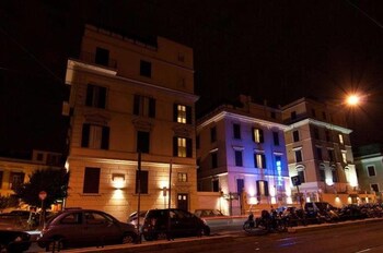 Hotel Front - Evening/Night