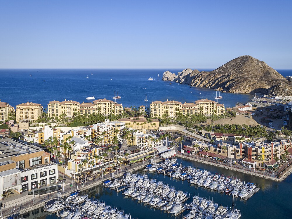 Aerial view, Marina Fiesta Resort & Spa