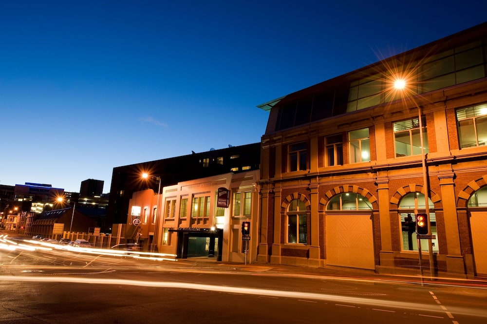 Hotel Front - Evening/Night