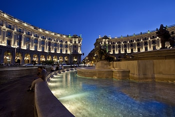Hotel Front - Evening/Night