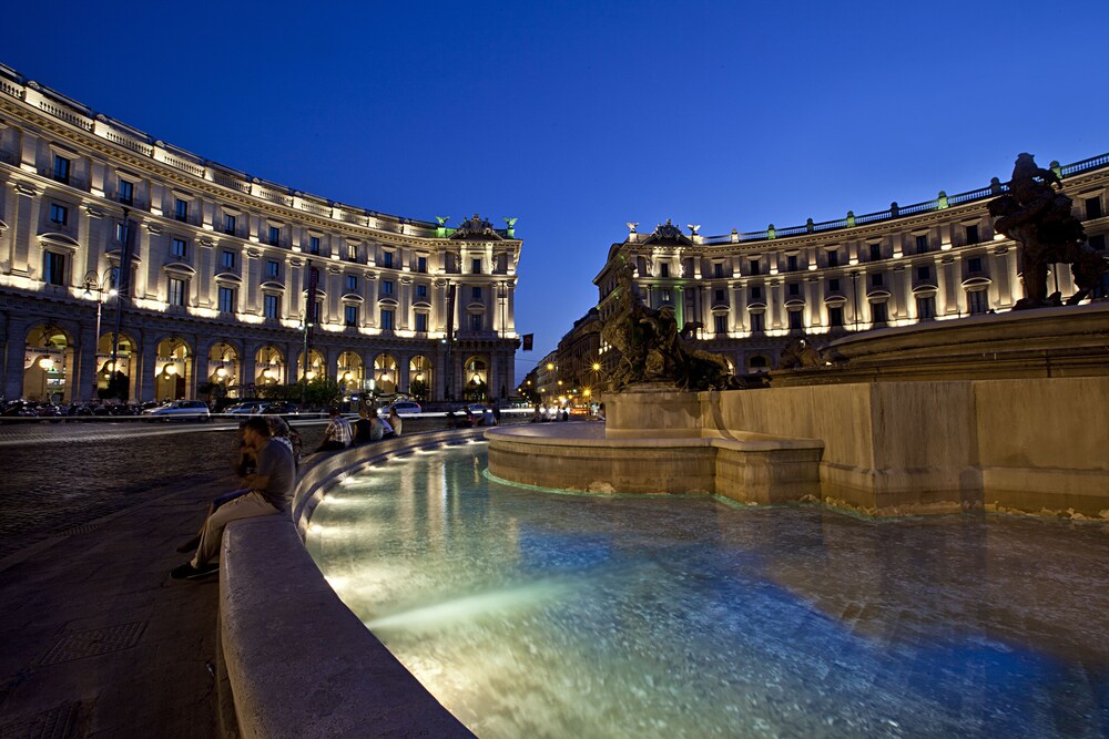Hotel Front - Evening/Night