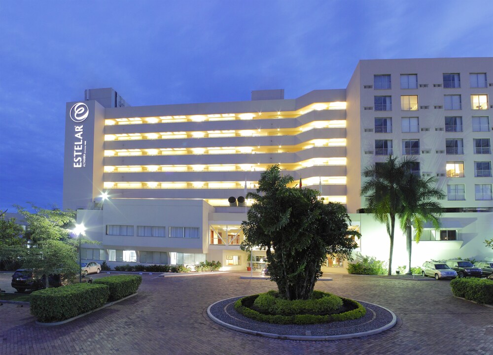 Hotel Front - Evening/Night