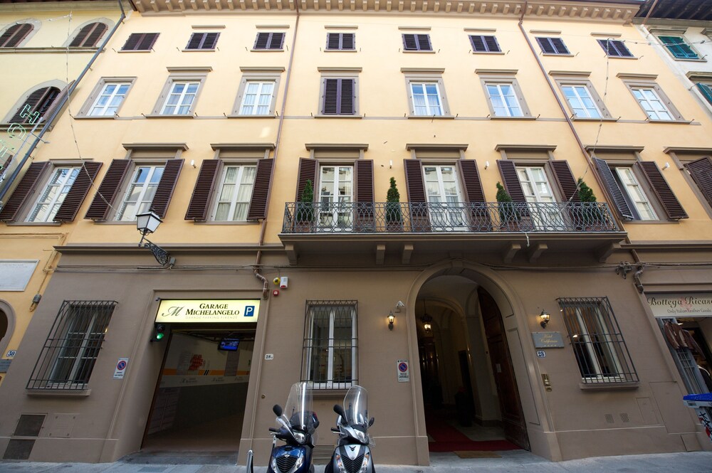 Hotel Front - Evening/Night