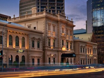 Hotel Front - Evening/Night