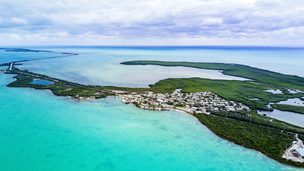 Aerial view, Lime Tree Bay Resort