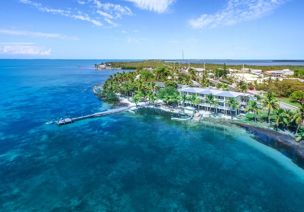 Aerial view, Lime Tree Bay Resort