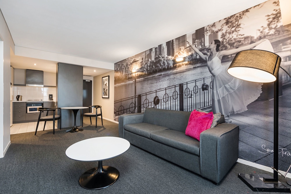 Premium One Bedroom Apartment - Living Room