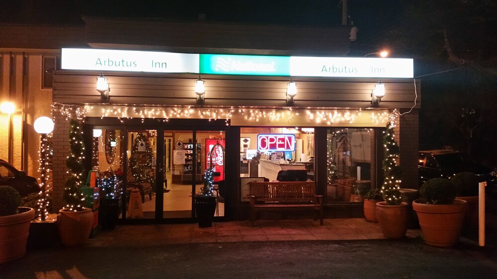 Hotel Front - Evening/Night