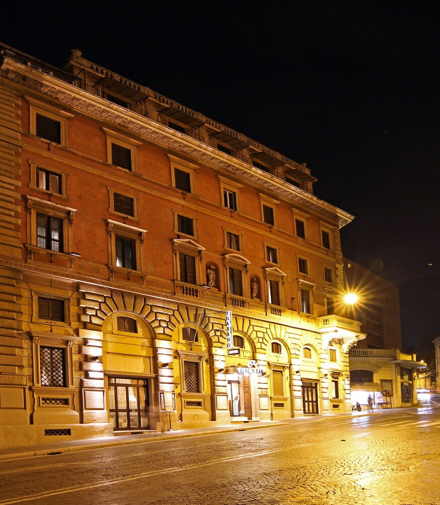 Hotel Front - Evening/Night