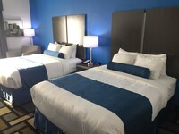 Standard Room, 2 Queen Beds, Non Smoking, Refrigerator & Microwave