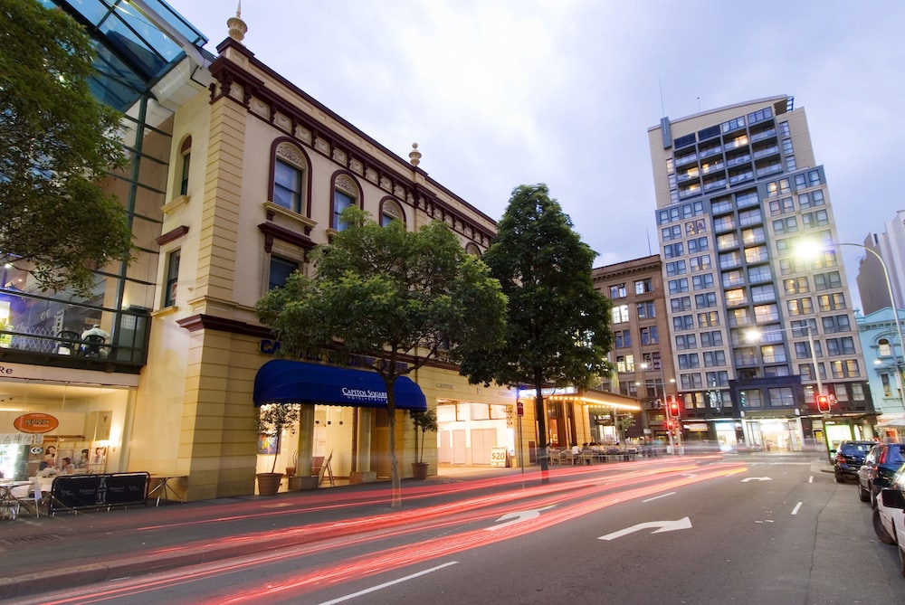 Hotel Front - Evening/Night