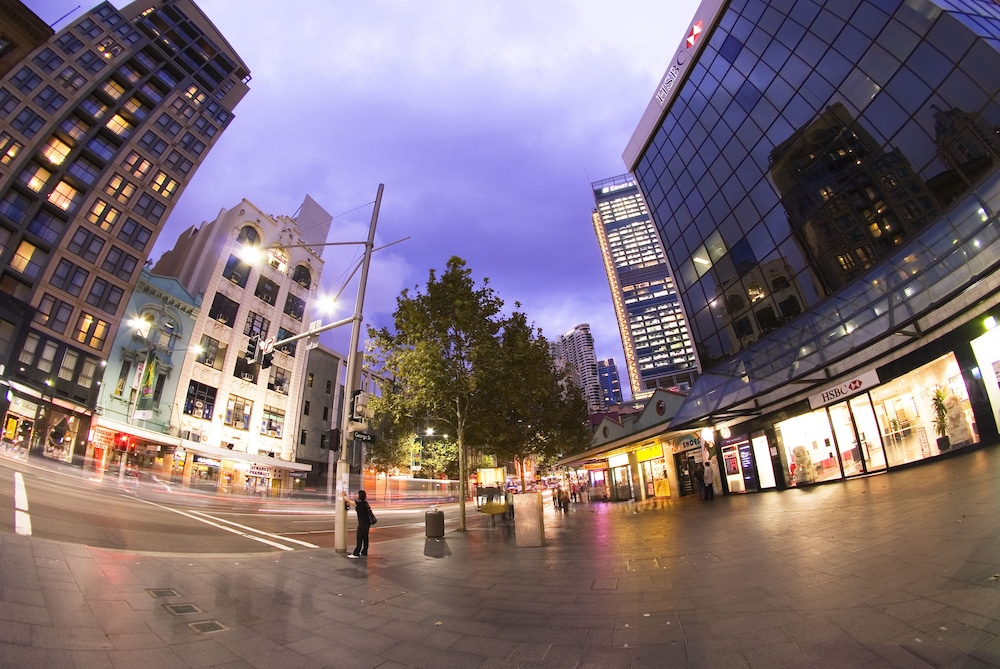 Hotel Front - Evening/Night