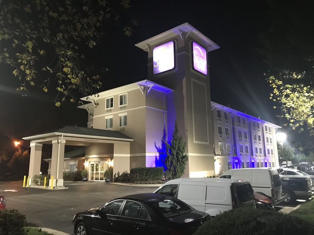 Hotel Front - Evening/Night