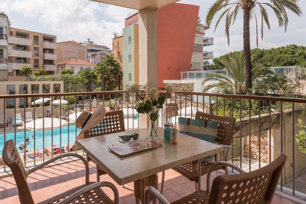Balcon (Appartement standard 1 chambre, 4 pers.)