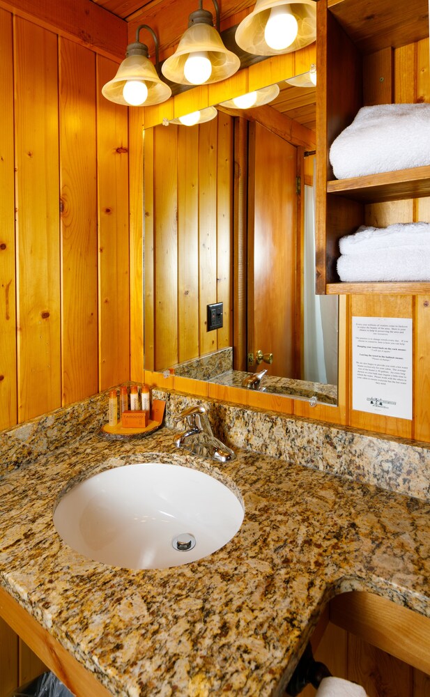 Deluxe Cabin, 1 King Bed - Bathroom Sink