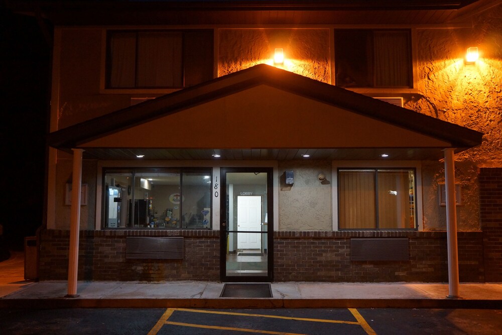 Hotel Front - Evening/Night