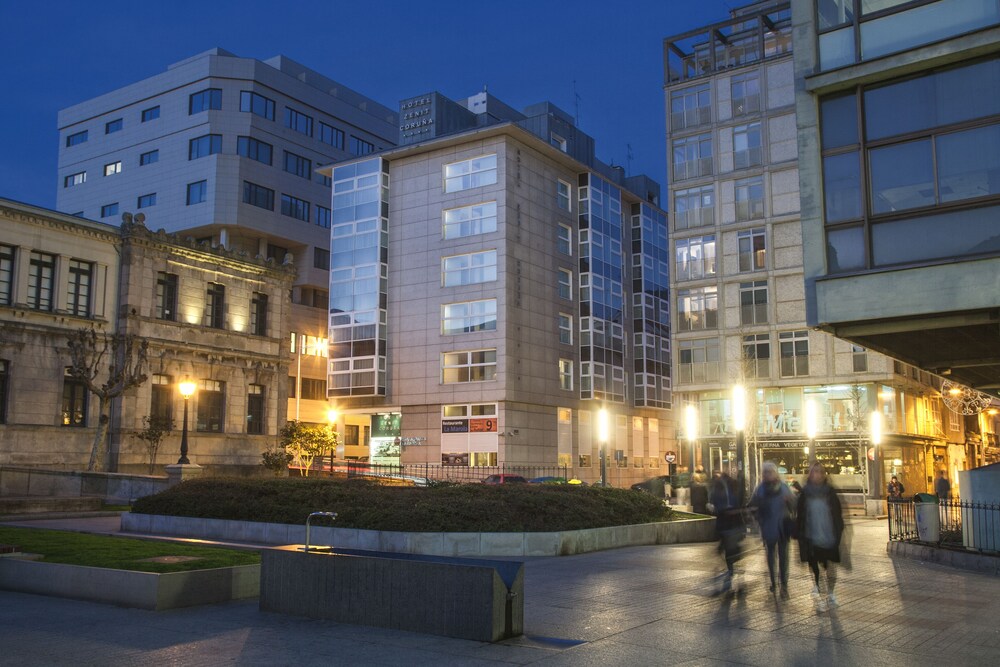 Hotel Front - Evening/Night