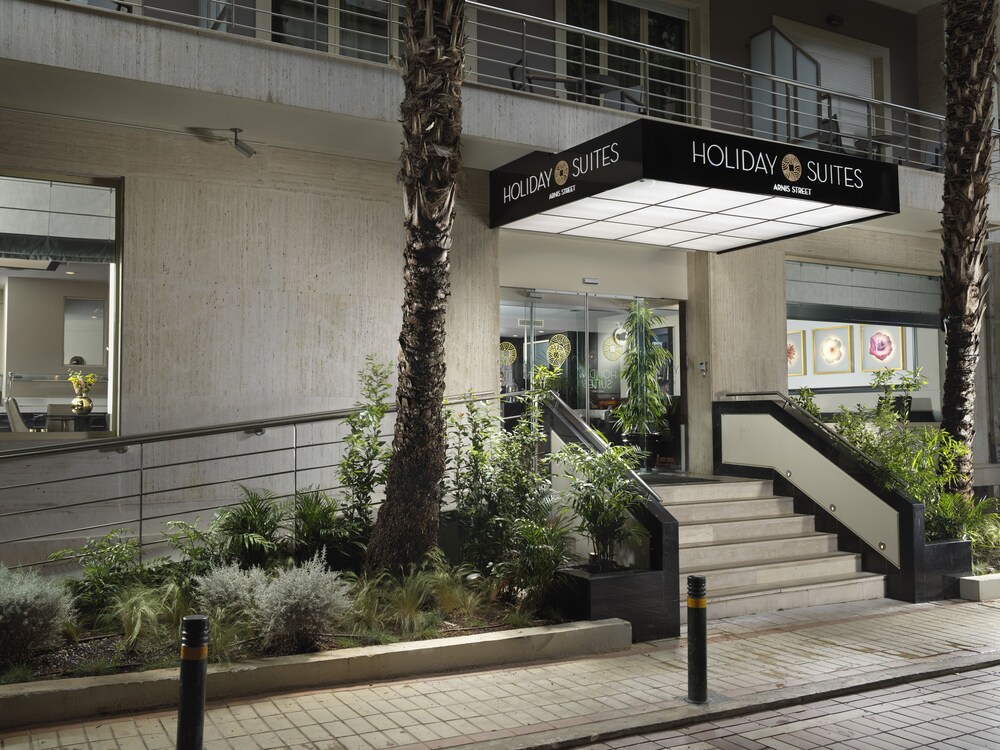 Hotel Front - Evening/Night