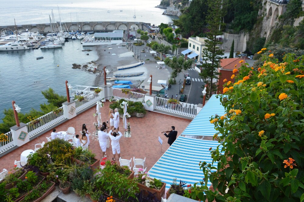 Vista dall'hotel