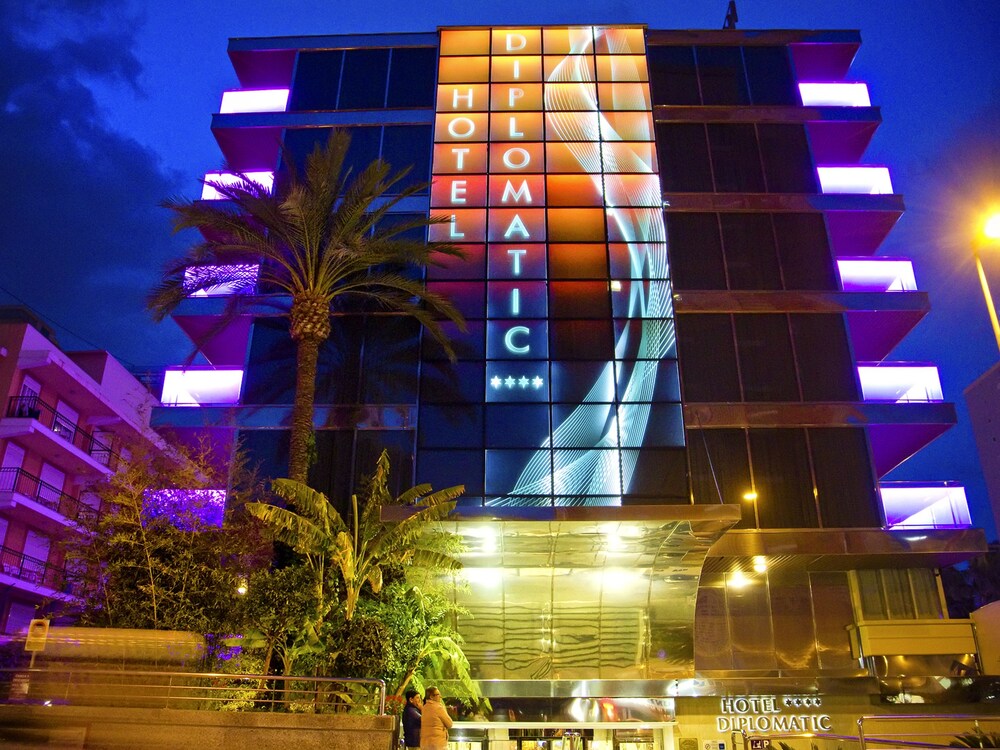 Hotel Front - Evening/Night