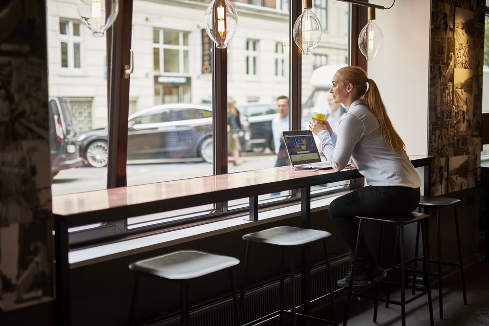 Udsigt fra hotellet