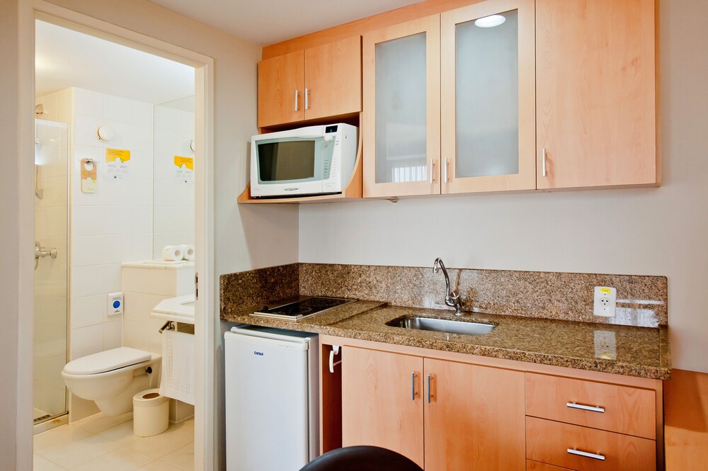 Cozinha americana (no quarto)