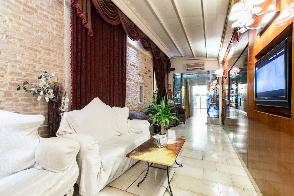 Lobby seating area